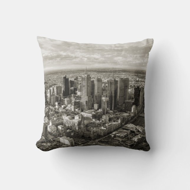 Melbourne City Cushion (Front)