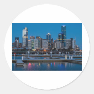MELBOURNE CLASSIC ROUND STICKER