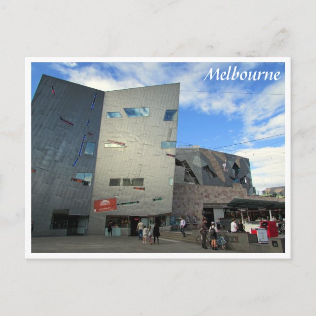 melbourne fed square postcard (Front)