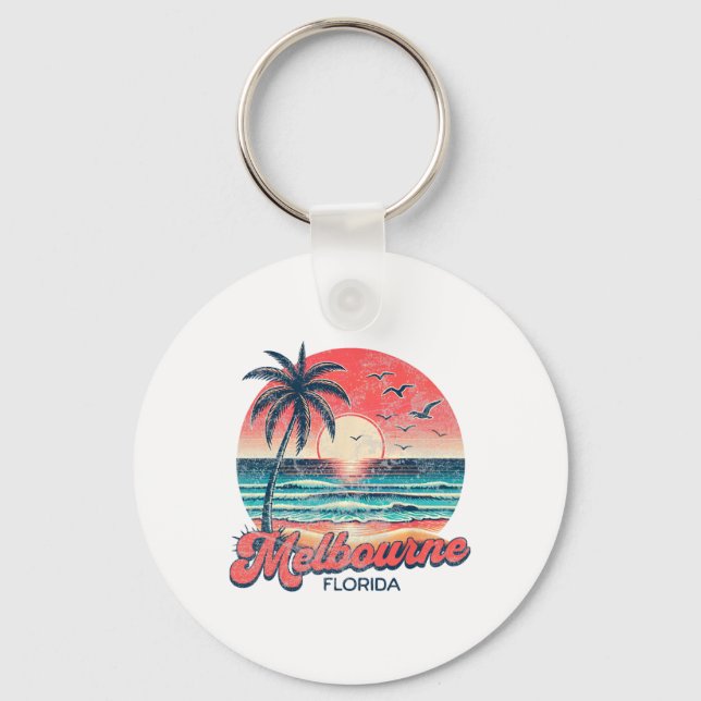 Melbourne Florida  Key Ring (Front)