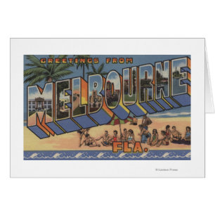 Melbourne, Florida - Large Letter Scenes