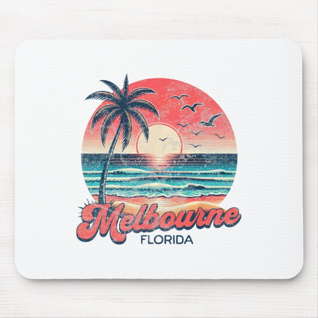 Melbourne Florida  Mouse Mat (Front)