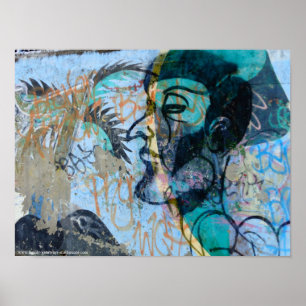 Melbourne - Local Park Graffiti Poster