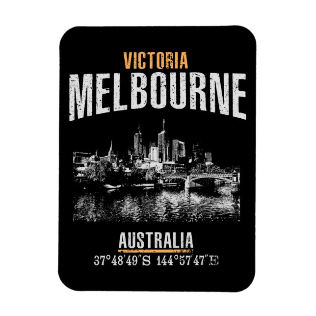 Melbourne Magnet (Vertical)