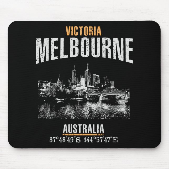 Melbourne Mouse Mat (Front)