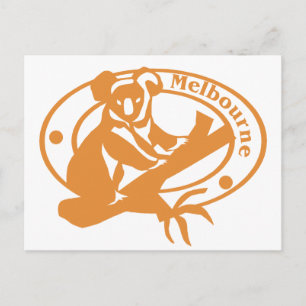 Melbourne Stamp Postcard
