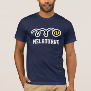 Melbourne tennis t-shirts for men women & kids