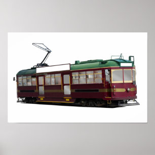 Melbourne tram poster