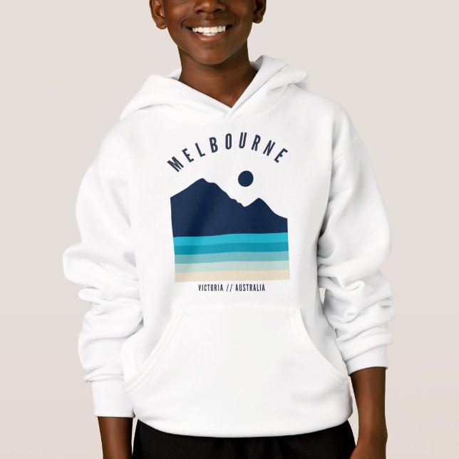 Melbourne Victoria Australia Retro Vintage Beach (Front)