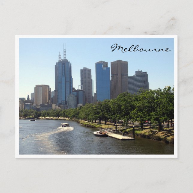 melbourne victoria postcard (Front)