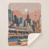 Melbourne vintage poster