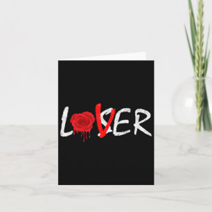 Melding Rose A Lover Not A Loser Card