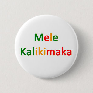 mele kalikimaka2 6 cm round badge