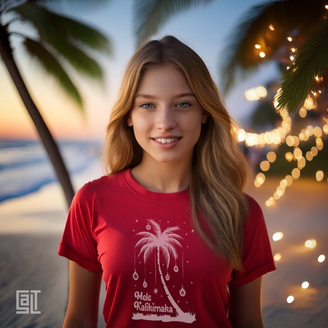 Mele Kalikimaka Beach Christmas Classic T-Shirt (Creator Uploaded)
