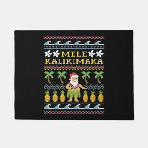 Mele Kalikimaka Christmas Doormat