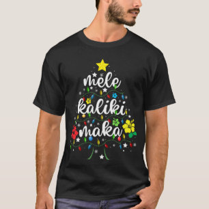 Mele kalikimaka Christmas Hawaiian T-Shirt