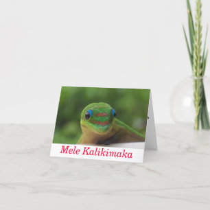 Mele Kalikimaka Christmas Holiday Card