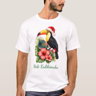 Mele Kalikimaka Christmas Padel Custom Name T-Shirt