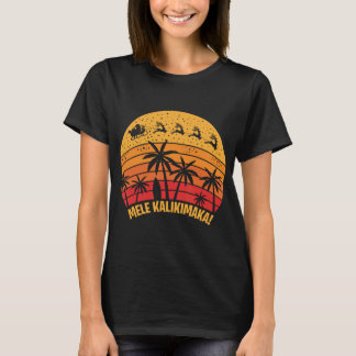 Mele Kalikimaka Christmas Reindeers T-Shirt