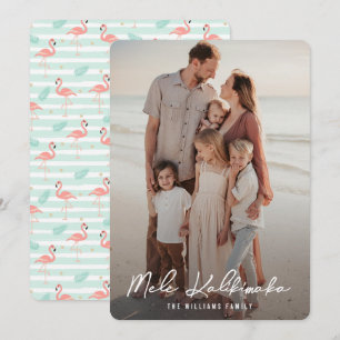 Mele Kalikimaka Family Photo Christmas Holiday Card