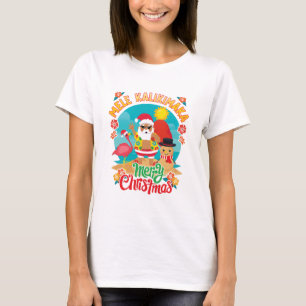 Mele Kalikimaka for a Bright Hawaiian Christmas T-Shirt