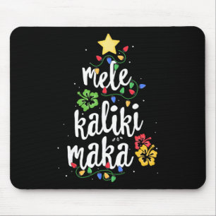 Mele Kalikimaka For Women Hawaiian Hawaii Christma Mouse Mat