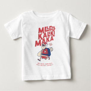 Mele Kalikimaka - Funny Santa Hawaiian Christmas   Baby T-Shirt