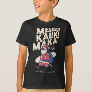 Mele Kalikimaka Funny Santa Hawaiian Christmas T S T-Shirt