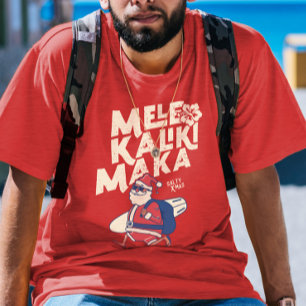 Mele Kalikimaka - Funny Santa Hawaiian Christmas   T-Shirt