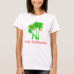 Mele Kalikimaka Hawaiian Christmas Apparel T-Shirt