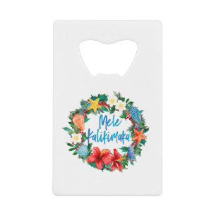 Mele Kalikimaka Hawaiian Christmas Wreath