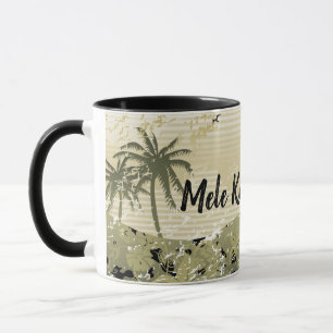 Mele Kalikimaka Hawaiian Merry Christmas Mug