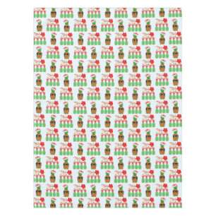 Mele Kalikimaka Hawaiian Pineapple Merry Christmas Tablecloth