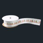 Mele Kalikimaka Hawaiian Pineapple Satin Ribbon<br><div class="desc">Aloha! Are you celebrating Christmas in Hawaii? Add some Hawaiian style to your Christmas celebrations with this Xmas decorated Mele Kalikimaka and pineapple for a tropical Christmas theme. This is the perfect Christmas gift for anyone who is taking a Xmas vacation in Hawaii, Florida, tropical islands, or any warm weather...</div>