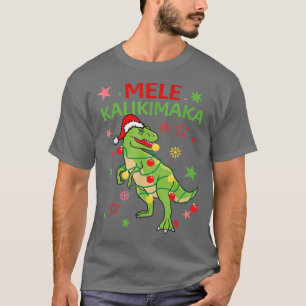 Mele Kalikimaka Hawaiianmen Women Christmas Tre 93 T-Shirt