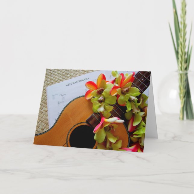 Mele Kalikimaka Holiday Card (Front)