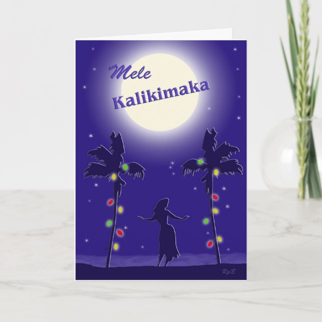 Mele Kalikimaka Holiday Card (Front)