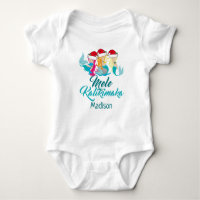 Mele Kalikimaka Mermaid Cute Beach Christmas