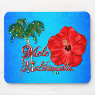 Mele Kalikimaka Mouse Mat