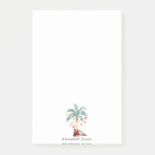 Mele Kalikimaka   Personalised Christmas Palms Post-it Notes