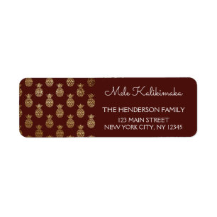 Mele Kalikimaka Pineapple Christmas Holiday