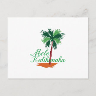 Mele Kalikimaka Postcard