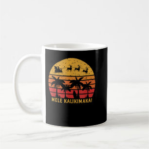 Mele Kalikimaka Retro Hawaiian Christmas Family Va Coffee Mug