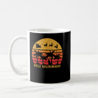 Mele Kalikimaka Retro Hawaiian Christmas Family Va Coffee Mug