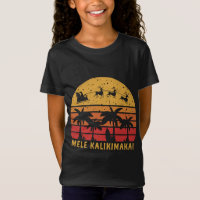 Mele Kalikimaka Retro Hawaiian Christmas Family Va