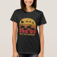 Mele Kalikimaka Retro Hawaiian Christmas Family Va