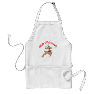 Mele Kalikimaka Rudolph Standard Apron