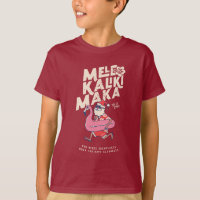 Mele Kalikimaka Santa Flamingo Christmas Getaway T