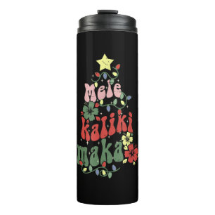 Mele Kalikimaka Shirt For Women Hawaiian Hawaii Ch Thermal Tumbler