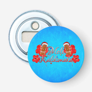 Mele Kalikimaka Tiki Bottle Opener